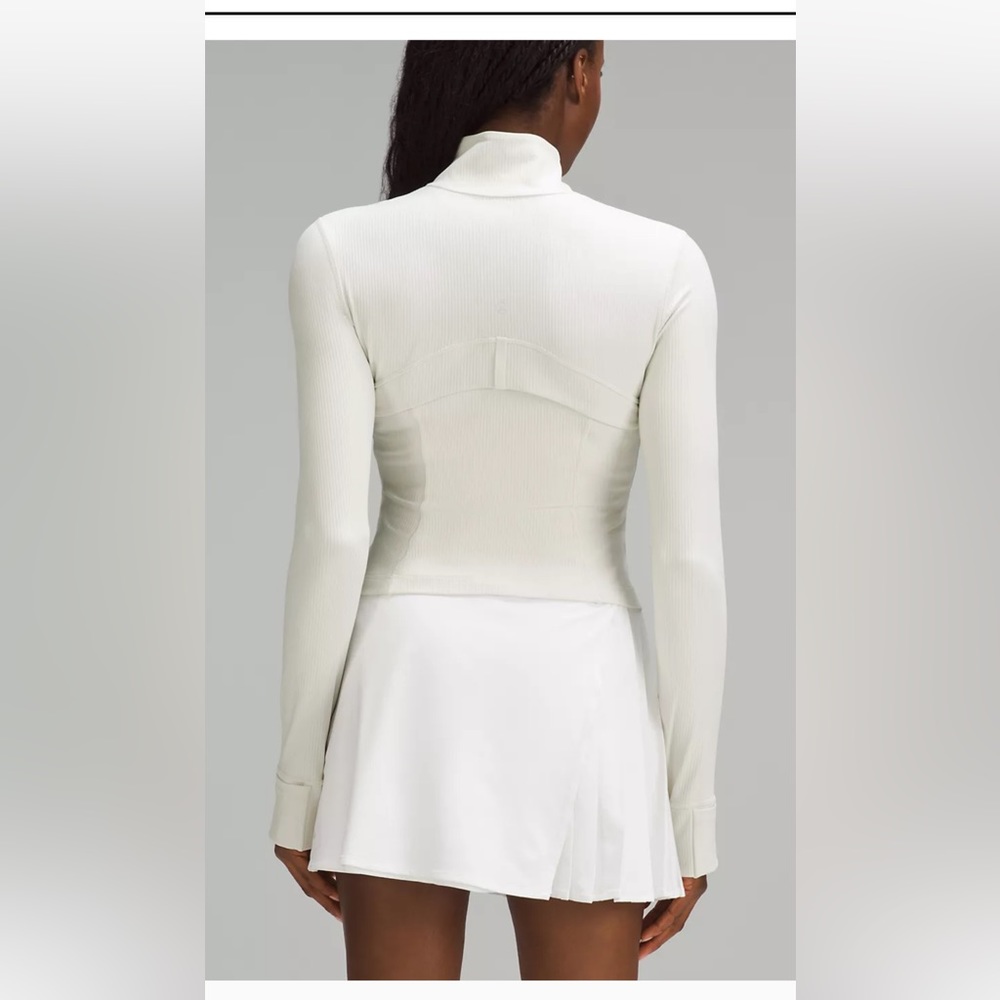 Lululemon Cropped Define Ribbed Jacket